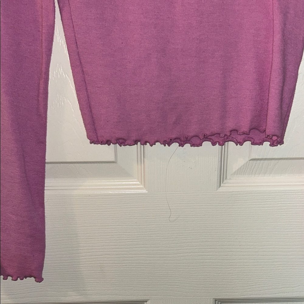 Barbie Logo Pink Long Sleeve Top - Picture 3 of 5